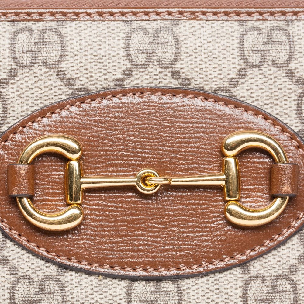 Authentic GUCCI 1955 Horsebit GG Long Wallet - Picture 4 of 8